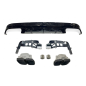 Diffusore Posteriore Mercedes W207 Coupe 2014-2016 Black (Cod. E-TCM0475)