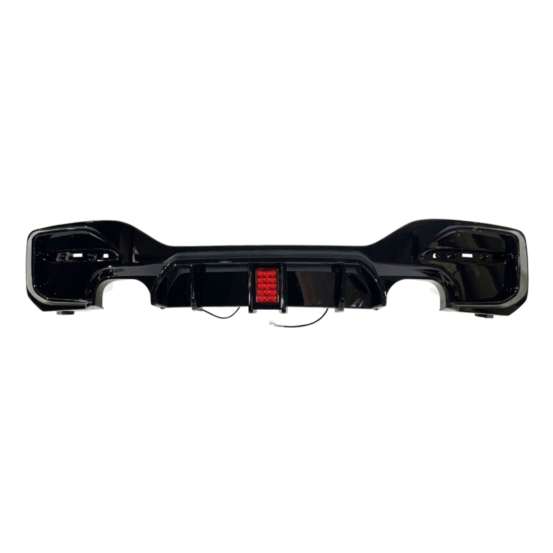 Diffusore Posteriore BMW F20 / F21 LCI 2015-2019 2 Uscite semplici Look M Performance Nero lucido ( Diffusore Posteriore BMW F20 / F21 LCI 2015-2019 2 Uscite semplici Look M Performance Nero lucido (