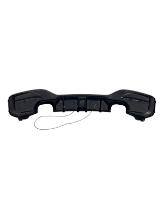 Diffusore Posteriore BMW F20 / F21 LCI  2015-2019 2 Uscite semplici Look M Performance Nero lucido (