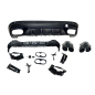 Diffusore Posteriore Mercedes X247 GLB 2020+ Look AMG 45 Black (Cod. E-TCM0474)