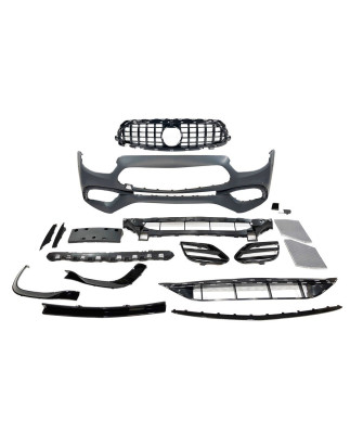 Paraurti Anteriore Mercedes W213 4p 2020+ / C238 2021 look GT AMG E63 (Cod. E-TCM027804061)