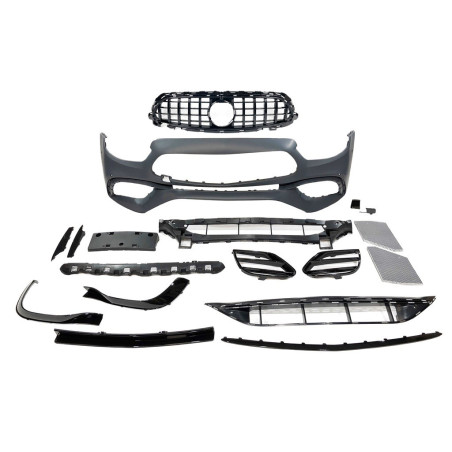 Paraurti Anteriore Mercedes W213 4p 2020+ / C238 2021 look GT AMG E63 (Cod. E-TCM027804061)