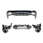 Diffusore Posteriore Mercedes W214 look AMG E53 ABS (Cod. E-TCM0477)