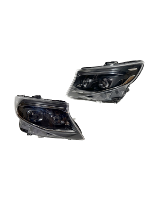 kit estetico Mercedes V-Class / Vito 2016-2023 look 2024 V300 (Cod. E-TCMW447072)