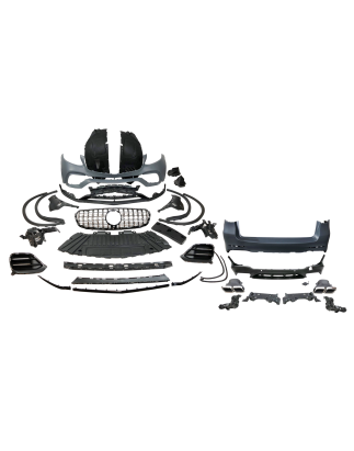 kit estetico Mercedes X253 GLC Coupe 2016-2019 look GLC 63 2020 (Cod. E-TCM0348022104030233)