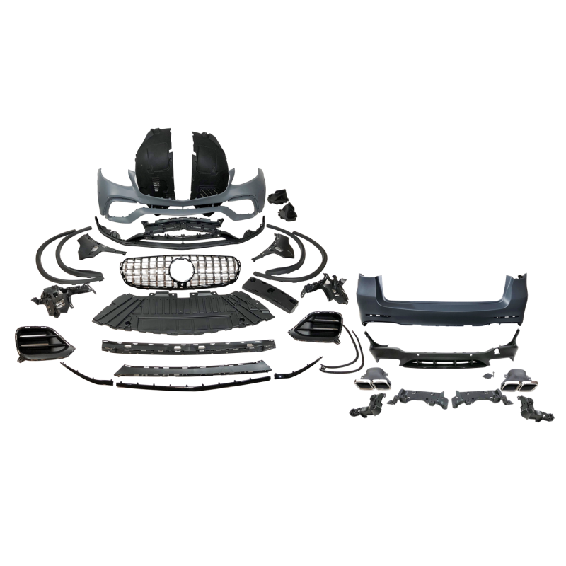 kit estetico Mercedes X253 GLC Coupe 2016-2019 look GLC 63 2020 (Cod. E-TCM0348022104030233)