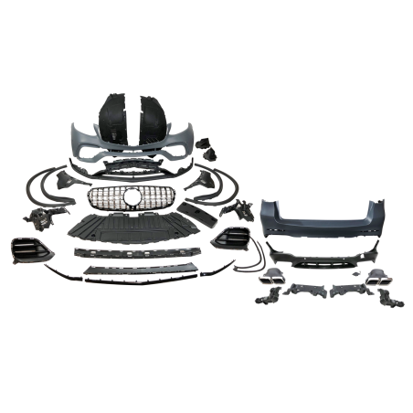 kit estetico Mercedes X253 GLC Coupe 2016-2019 look GLC 63 2020 (Cod. E-TCM0348022104030233)