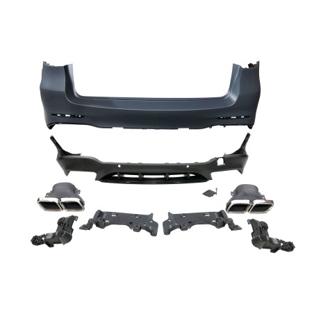 kit estetico Mercedes X253 GLC Coupe 2016-2019 look GLC 63 2020 (Cod. E-TCM0348022104030233)