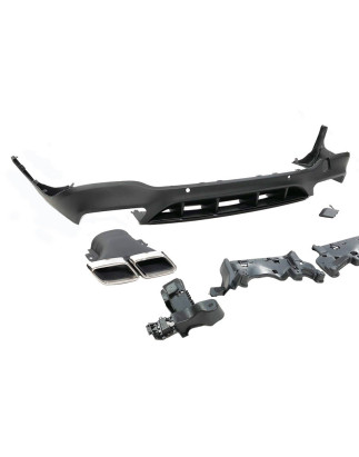kit estetico Mercedes X253 GLC Coupe 2016-2019 look GLC 63 2020 (Cod. E-TCM0348022104030233)