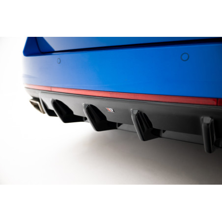 Sottoparaurti posteriore V.1 Skoda Octavia RS Mk3 / Mk3 FL  / FAMILIARE (Cod. M-SK-OC-3-RS-RS1G)
