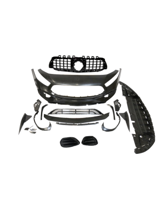 Paraurti Anteriore Mercedes W177 / V177 2018-2023 Look A45 S GTR Without camera II (Cod. E-TCM024517