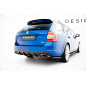 Sottoparaurti posteriore V.1 Skoda Octavia RS Mk3 / Mk3 FL  / FAMILIARE (Cod. M-SK-OC-3-RS-RS1G)