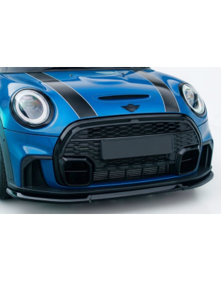 Spoiler Anteriore Mini F56/F55/F57 2021+ Look JCW Nero lucido (Cod. E-TCMINI32)