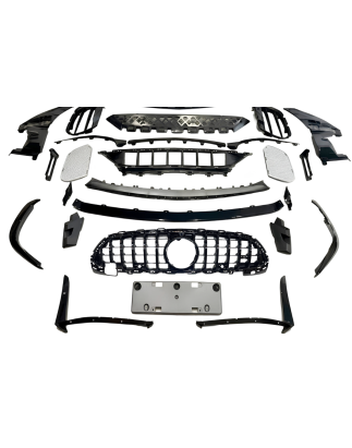 Paraurti Anteriore Mercedes W206 Look AMG C63S (Cod. E-TCM0481)