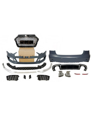 kit estetico Audi A3 2016-2019 Sportback Look RS3 (Cod. E-TCA0217RS120353)