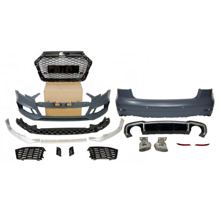 kit estetico Audi A3 2016-2019 Sportback Look RS3 (Cod. E-TCA0217RS120353)