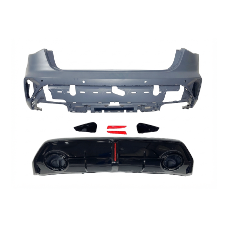 Paraurti Posteriore Audi A3 Sportback 2025+ Look RS3 Led (Cod. E-TCA03220345)