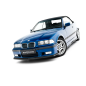 Splitter anteriore V.3 BMW M3 / 3 M-Pack Coupe / Cabrio E36 (Cod. M-BM-3-36-M-FD3G)