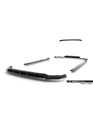 Splitters Set Porsche Cayenne SUV Mk3 Facelift (Cod. M-PO-CAY-3F-SET)