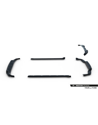Splitters Set Porsche Cayenne SUV Mk3 Facelift (Cod. M-PO-CAY-3F-SET)