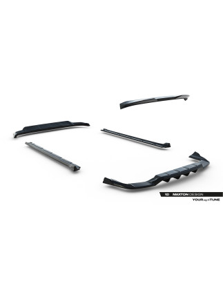 Splitters Set Porsche Cayenne SUV Mk3 Facelift (Cod. M-PO-CAY-3F-SET)