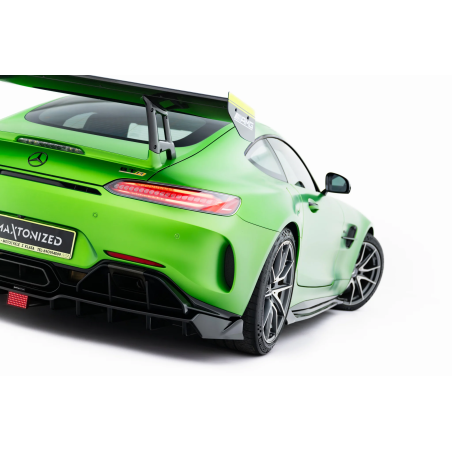 Splitter posteriore (con barre verticali) + LED  Mercedes-AMG GT R C190 Facelift (Cod. M-ME-AMG-GTR-