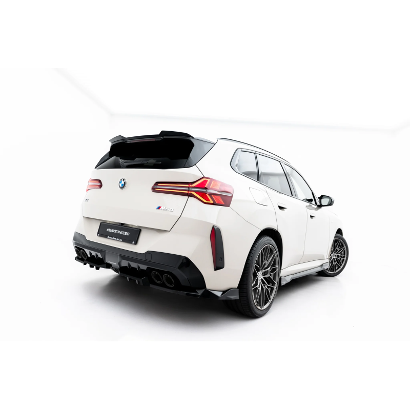 Splitter posteriore (con barre verticali) BMW X3 M50 G45 (Cod. M-BM-X3-G45-M50-RSD1G+RD1G)