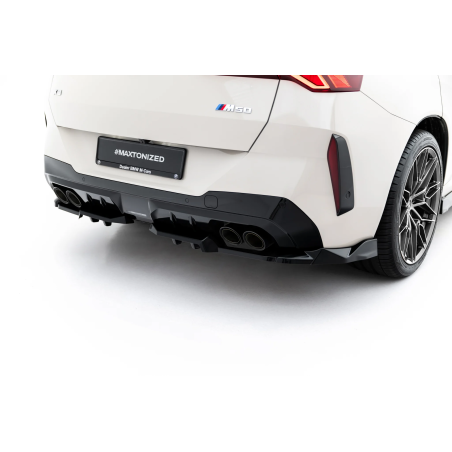 Splitter posteriore (con barre verticali) BMW X3 M50 G45 (Cod. M-BM-X3-G45-M50-RSD1G+RD1G)