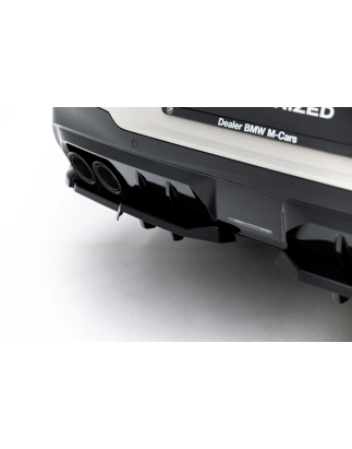 Splitter posteriore (con barre verticali) BMW X3 M50 G45 (Cod. M-BM-X3-G45-M50-RSD1G+RD1G)