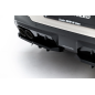 Splitter posteriore (con barre verticali) BMW X3 M50 G45 (Cod. M-BM-X3-G45-M50-RSD1G+RD1G)