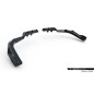 Splitter posteriore (con barre verticali) BMW X3 M50 G45 (Cod. M-BM-X3-G45-M50-RSD1G+RD1G)