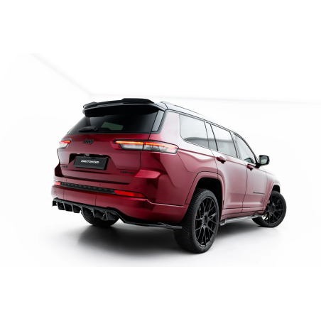 Splitter posteriore (con barre verticali) Jeep Grand Cherokee L Mk5 (Cod. M-JE-GC-5-L-RSD1G+RD1G+RD2