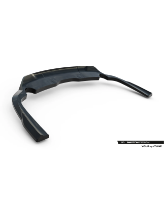 Splitter posteriore (con barre verticali) Jeep Grand Cherokee L Mk5 (Cod. M-JE-GC-5-L-RSD1G+RD1G+RD2