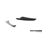 Flaps paraurti anteriore (Canards) Skoda Kodiaq RS Mk2 (Cod. M-SK-KO-2-RS-CAN1-BM-M8-G16-BOT)