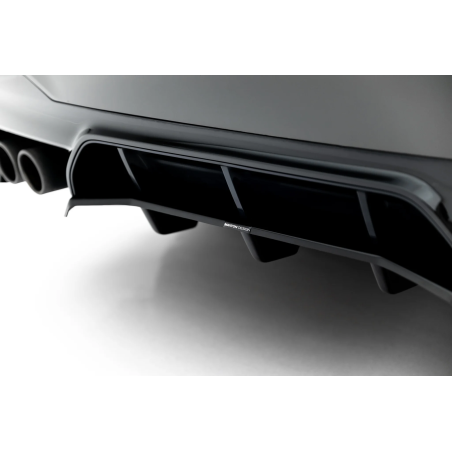 Splitter posteriore (con barre verticali) BMW M5 F90 / F90 Facelift (Cod. M-BM-5-90F-M-RD1G+RD2G)
