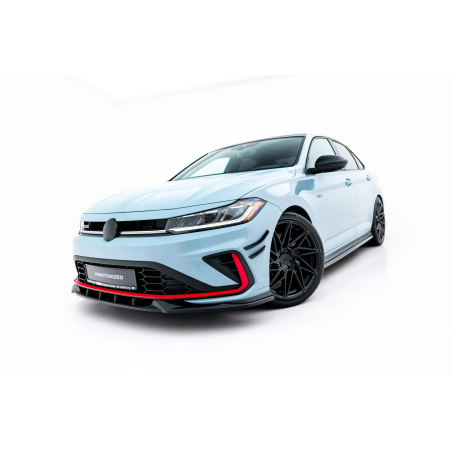 Splitter anteriore V.1 Volkswagen Jetta GLI Mk7 Facelift 2 (Cod. M-VW-JE-7F2-GLI-FD1G)