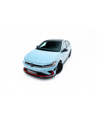 Splitter anteriore V.1 Volkswagen Jetta GLI Mk7 Facelift 2 (Cod. M-VW-JE-7F2-GLI-FD1G)