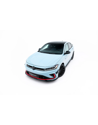 Splitter anteriore V.2 Volkswagen Jetta GLI Mk7 Facelift 2 (Cod. M-VW-JE-7F2-GLI-FD2G)