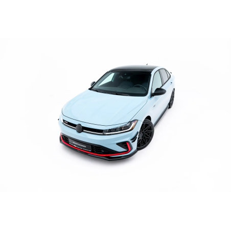 Splitter anteriore V.2 Volkswagen Jetta GLI Mk7 Facelift 2 (Cod. M-VW-JE-7F2-GLI-FD2G)