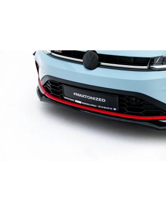 Splitter anteriore V.2 Volkswagen Jetta GLI Mk7 Facelift 2 (Cod. M-VW-JE-7F2-GLI-FD2G)