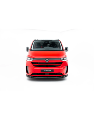 Splitter anteriore V.1 Volkswagen Transporter T7 (Cod. M-VW-TR-T7F-FD1G)