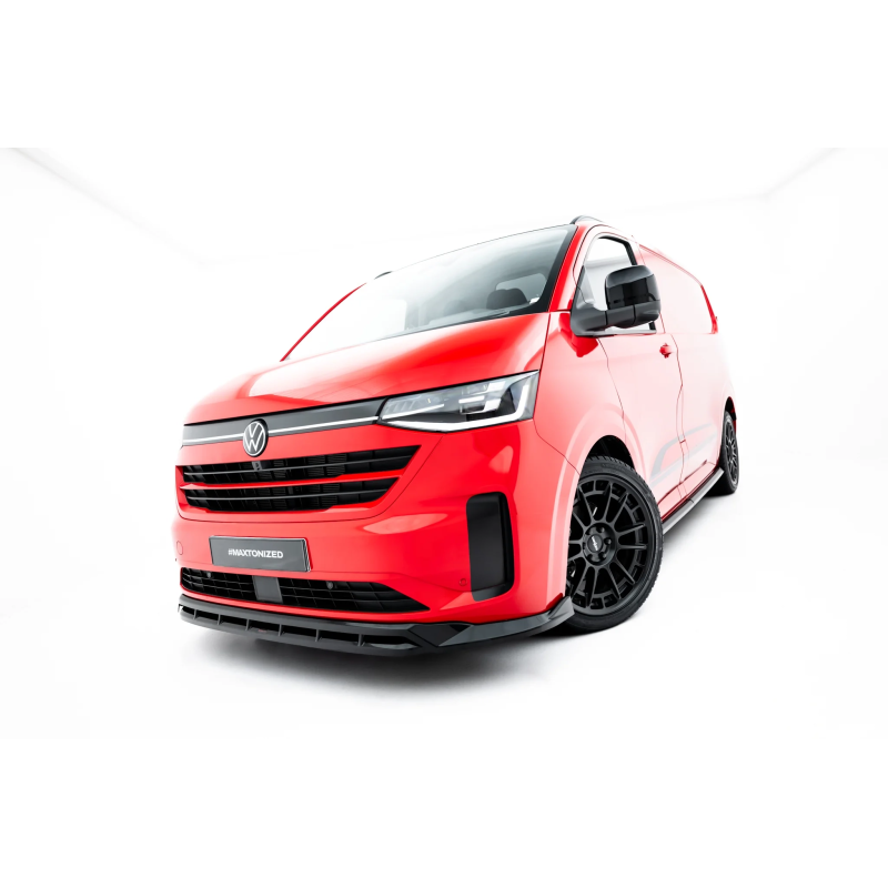 Splitter anteriore V.2 Volkswagen Transporter T7 (Cod. M-VW-TR-T7F-FD2G+FD2RG)