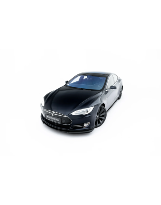 Splitter anteriore V.1 Tesla Model S Mk1 (Cod. M-TE-MODELS-1-FD1G)