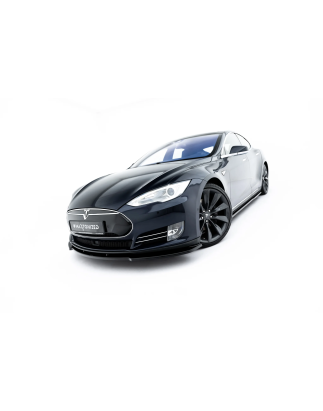 Splitter anteriore V.2 Tesla Model S Mk1 (Cod. M-TE-MODELS-1-FD2G)