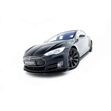 Splitter anteriore V.2 Tesla Model S Mk1 (Cod. M-TE-MODELS-1-FD2G)