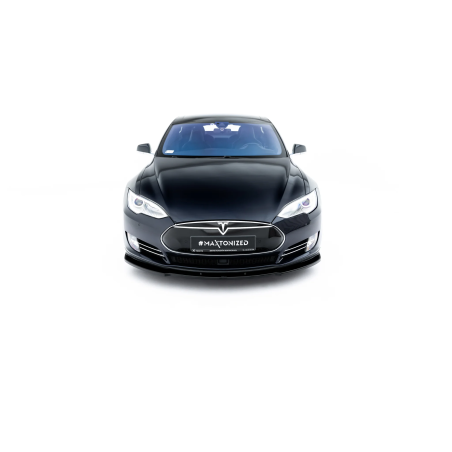 Splitter anteriore V.2 Tesla Model S Mk1 (Cod. M-TE-MODELS-1-FD2G)