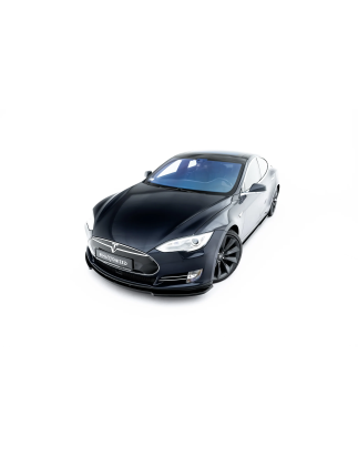 Splitter anteriore V.2 Tesla Model S Mk1 (Cod. M-TE-MODELS-1-FD2G)