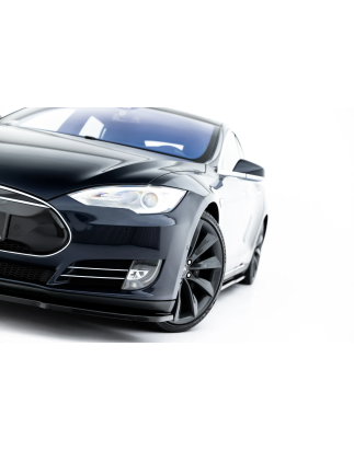 Splitter anteriore V.2 Tesla Model S Mk1 (Cod. M-TE-MODELS-1-FD2G)