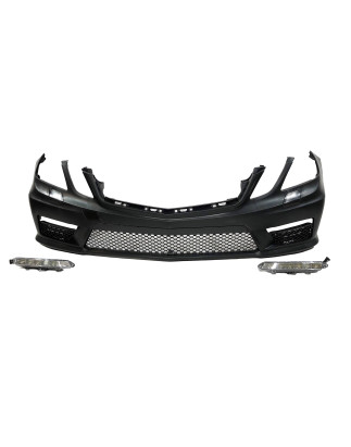 Paraurti Anteriore Mercedes W212 2010-2013 2-4P Look AMG E63 ABS (Cod. E-TCM0050)