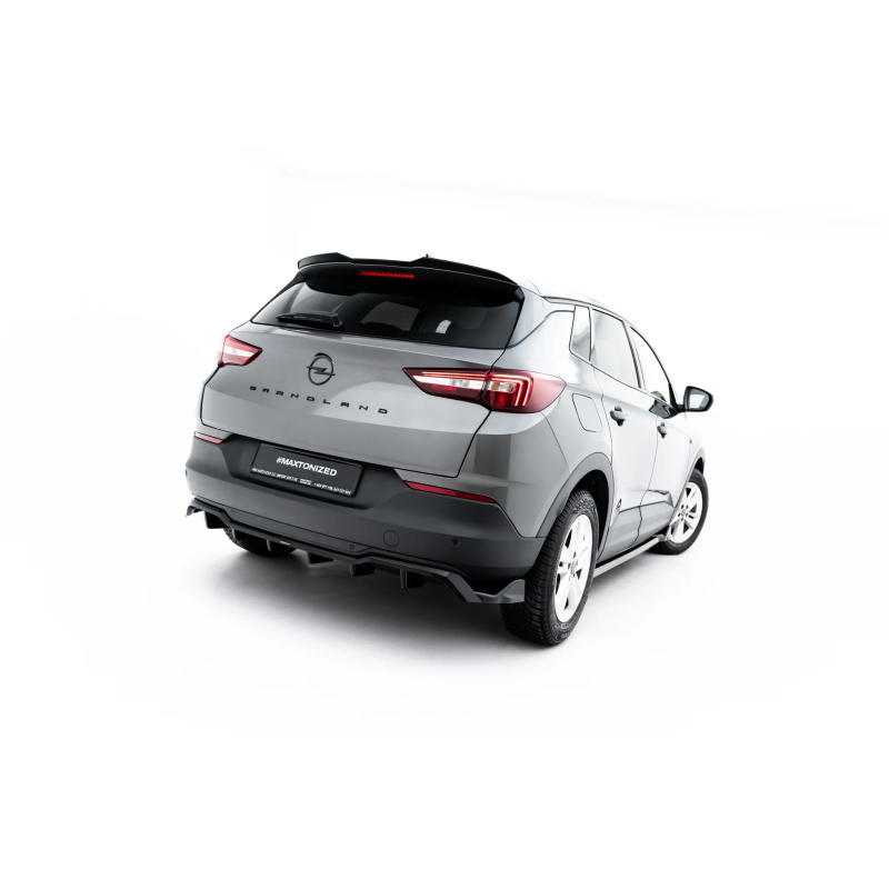 Splitter posteriore (con barre verticali) Opel Grandland Mk1 (Cod. M-OP-GL-1-RD1G+RD2G)